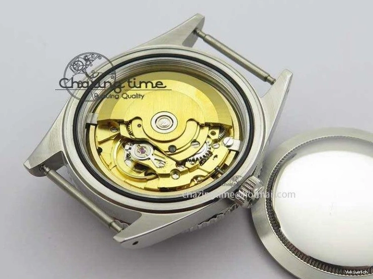 Strap SS Vintage On Dial Black A2836 Date Nylon No 1680 Submariner 0403